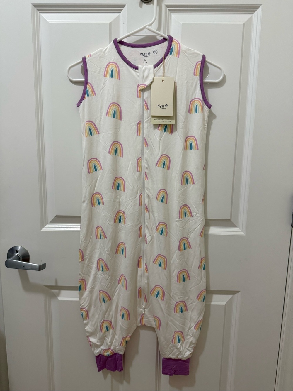 Kyte Baby Sleep Sack walker - Poi Rainbow - L -0.5 TOG - New with Tags